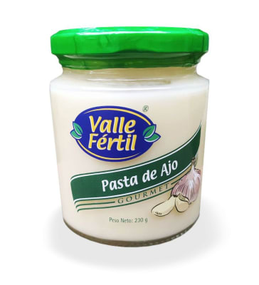 VALLE FERTIL PASTA DE AJO 230G