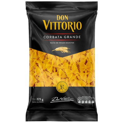 FIDEOS DON VITTORIO 225GR CORBATA GRANDE