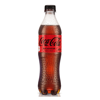 GASEOSA COCA COLA SIN AZUCAR 600ML