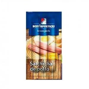 SAN FERNANDO SALCHICHA POLLO 3UND 100G