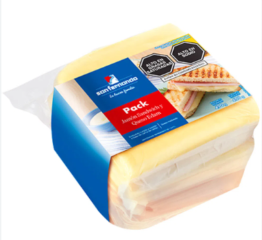 SAN FERNANDO JAMON SANDWICH+QUESO 157G