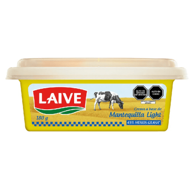 LAIVE MANTEQUILLA LIGHT 180G POTE