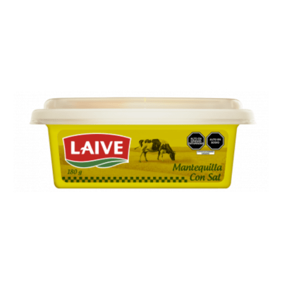 LAIVE MANTEQUILLA CON SAL 180G POTE