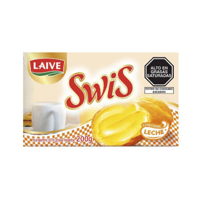 LAIVE MARGARINA SWIS BARRA 200G