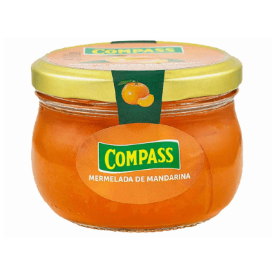 COMPASS MERMELADA 240G MANDARINA DULCERA