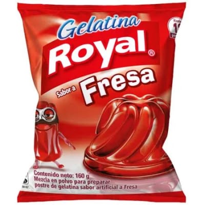 ROYAL GELATINA 160G FRESA
