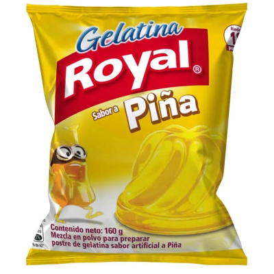 ROYAL GELATINA 160G PIÑA