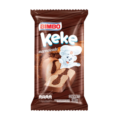 BIMBO KEKE 380GR MARMOLEADO