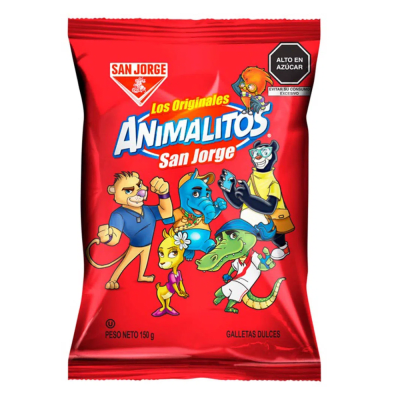SAN JORGE GALLETAS ANIMALITOS 150G