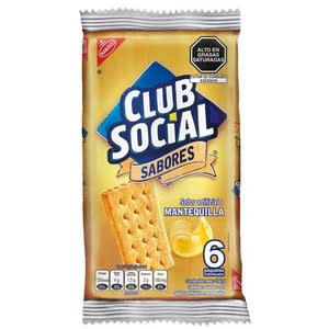 GALLETA CLUB SOCIAL MANTEQUILLA 26GR X6UND