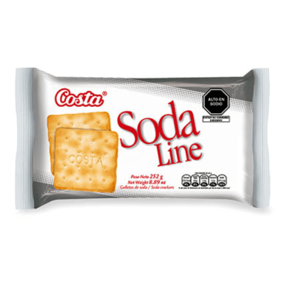 COSTA GALLETAS SODA LINE 240GR SIXPACK