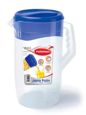 JARRA POLIN 2.62LT C/TAPA POLINPLAST