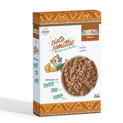 7 SEMILLAS LA NUESTRA BAÑADO CON CACAO 150G