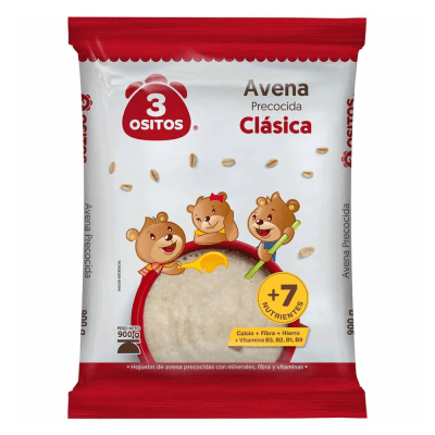AVENA 3 OSITOS CLASICA 900G