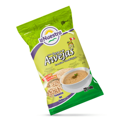 HARINA PURA DE ARVEJAS LA NUESTRA 160G