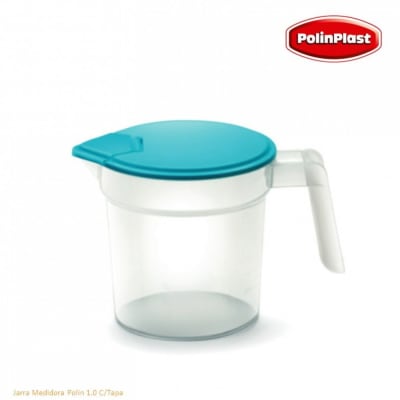 JARRA MEDIDORA #100 C/TAPA POLINPLAST