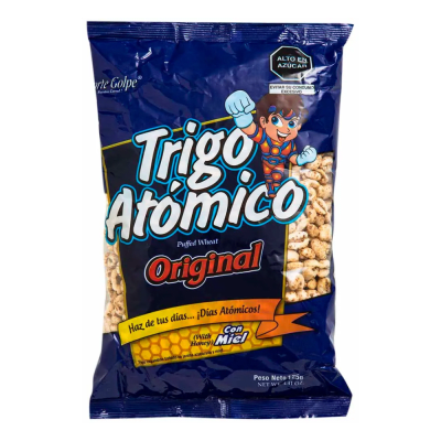 TRIGO ATOMICO FORTE GOLPE ORIGINAL CON MIEL 125G