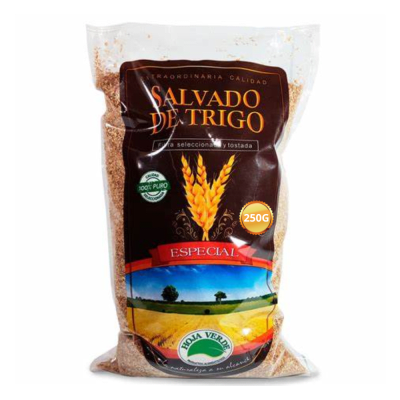 SALVADO DE TRIGO HOJA VERDE ESPECIAL 250G