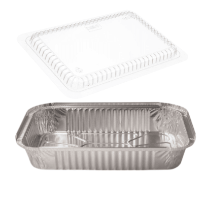 BANDEJA DE ALUMINIO DE 3K CON TAPA DARNEL