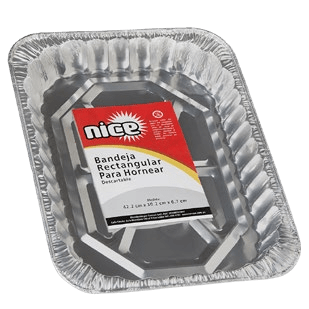 BANDEJA DE ALUMINIO 3 KG
