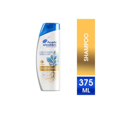 SHAMPOO H&S 375ML CRECE DESDE LA RAIZ