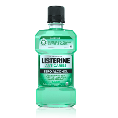 LISTERINE ANTICARIES ZERO ALCOHOL 500ML