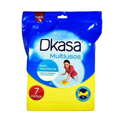 DKASA PAÑOS MULTIUSO 7UND