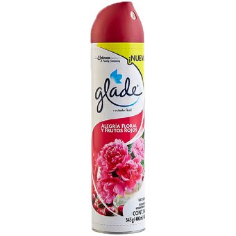 GLADE AEROSOL 400ML FRUTOS ROJOS