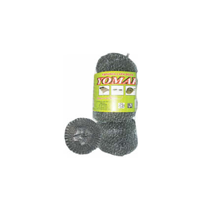 YOMAR ESPONJA 20G 6UND MALLA GALBANIZADA