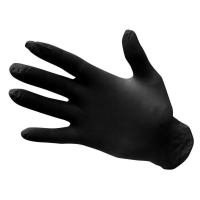 GUANTES DE NITRILO NEGRO
