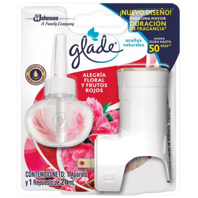 GLADE ELECTRICO + EQUIPO 21ML FRUTOS ROJOS