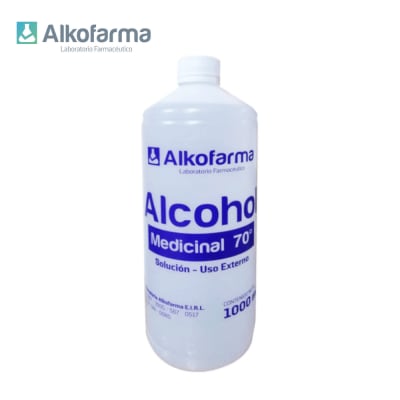 ALKOFARMA ALCOHOL AZUL 70 1L