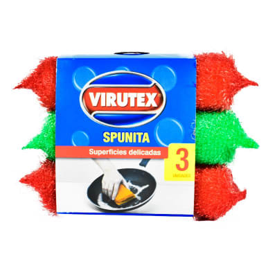 VIRUTEX ESPONJA SPUNITA 3UND COLORES