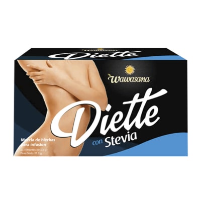 WAWASANA DIETTE C/STEVIA 21FIL