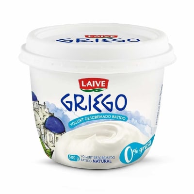 LAIVE YOGURT GRIEGO 500G DESCREMADO BATIDO NATURAL