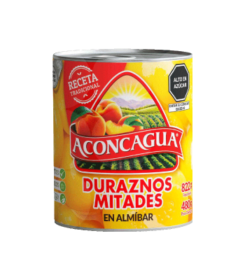 ACONCAGUA DURAZNO EN ALMIBAR 822G