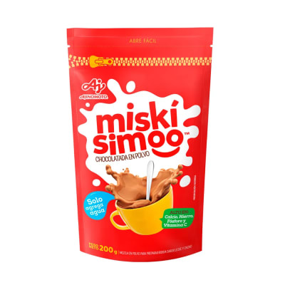 MISKISIMOO 200GR CHOCOLATADA EN POLVO
