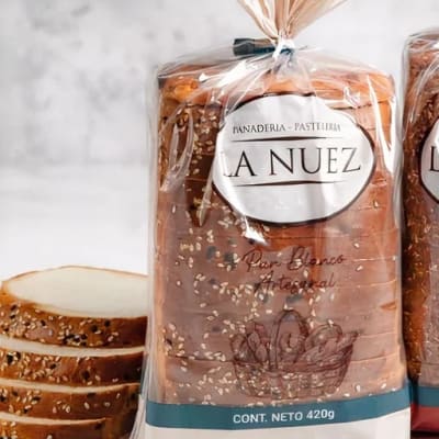 LA NUEZ PAN BLANCO ARTESANAL 420GR