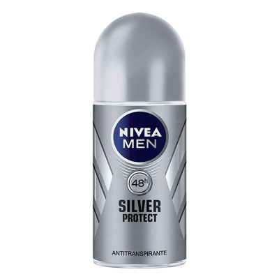 DESODORANTE NIVEA MEN SILVER 50ML/52G ROLL-ON