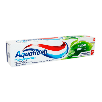 AQUAFRESH TRIPLE PROTEC 126G SABOR MENTA
