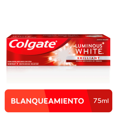 COLGATE LUMINOUS WHITE 75ML BRILLIANT