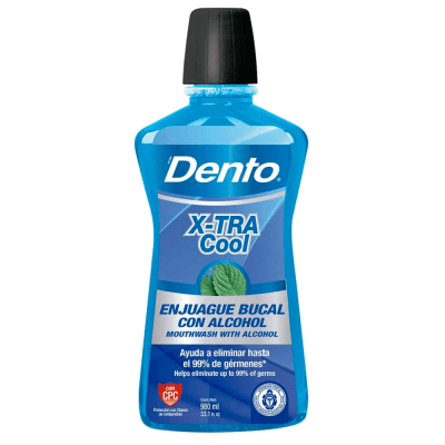 DENTO ENJUAGUE BUCAL 500ML X-TRA COOL