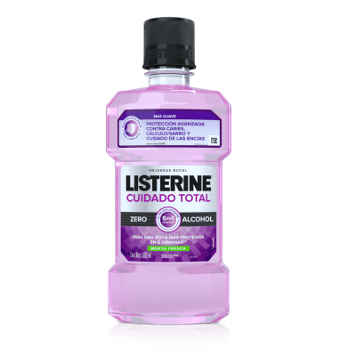 LISTERINE CUIDADO TOTAL 500ML ZERO ALCOHOL