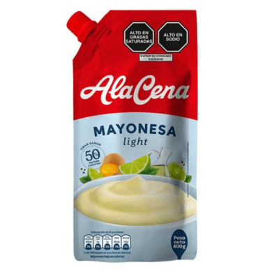 ALACENA MAYONESA LIGHT 400G DOYPACK