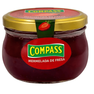 COMPASS MERMELADA 240GR FRESA DULCERA