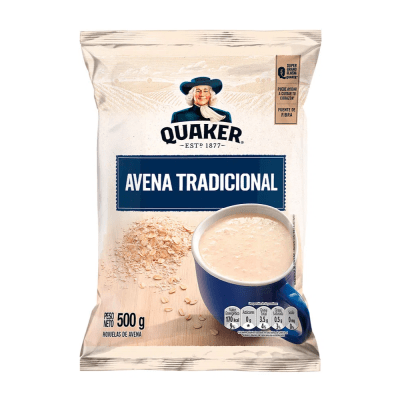 AVENA TRADICIONAL QUAKER 500G