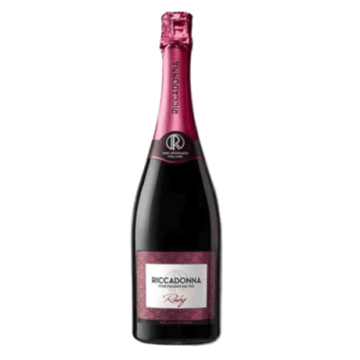 RICCADONNA VINO ESPUMANTE RUBY 750ML