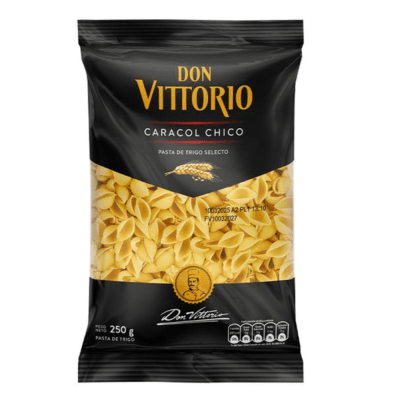 FIDEOS DON VITTORIO 250GR CARACOL CHICO
