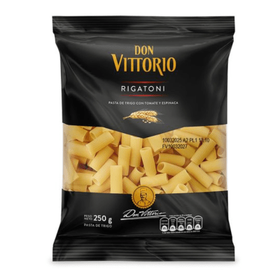 FIDEOS DON VITTORIO 250GR RIGATONI