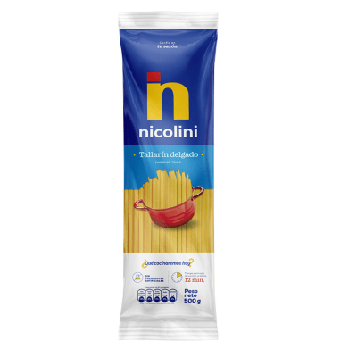 FIDEOS NICOLINI 450GR TALLARIN